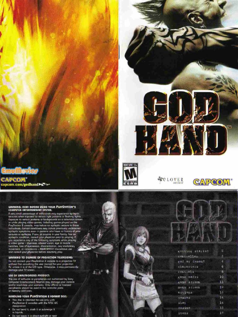 God Hand (USA) - Manual | PDF