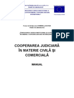 Cooperare Judiciara EU in Materie Civila Si Comerciala