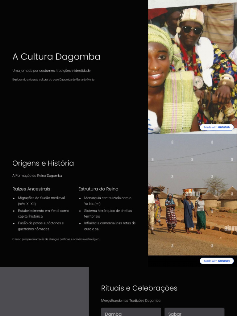 Cultura e Tradições do Povo Dagomba | PDF