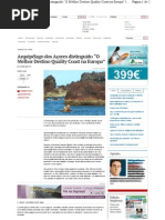 Www.jornalacores9.Net Atualidade Arquipelago Dos Acores Distinguido o Melhor Destino Quality Coast Na Europa