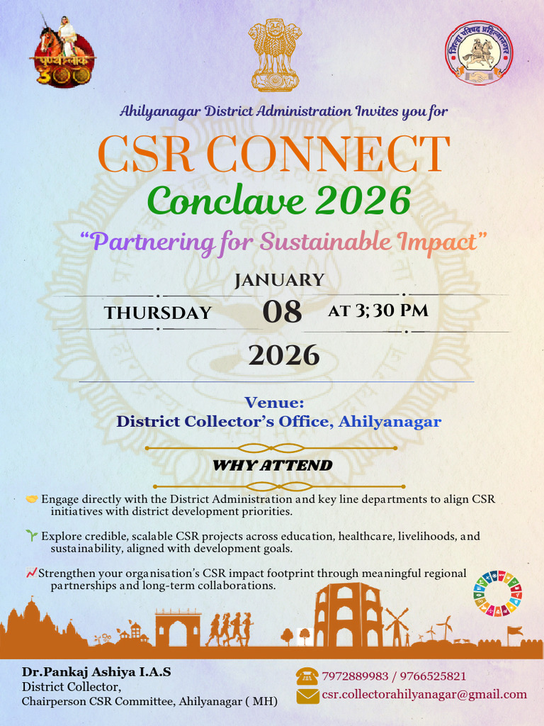 CSR Connect Conclave 2026 Invitation | PDF