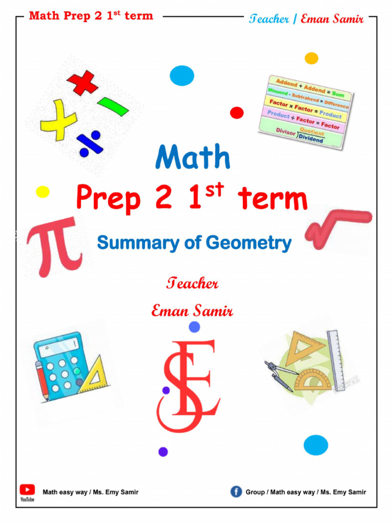 Geometry Prep2 1st Term | PDF