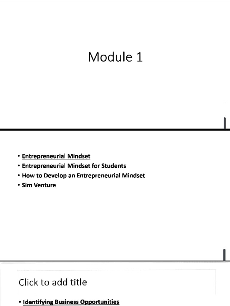 Esms Module 1 | PDF