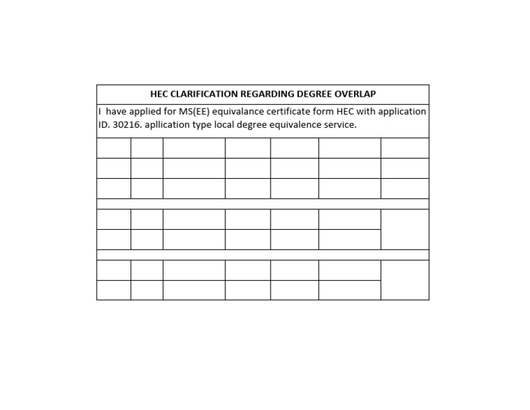 HEC Clarifiction | PDF