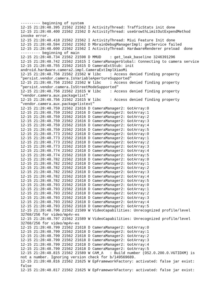 Log Cat 1765805328670 | PDF | Software | Software Engineering