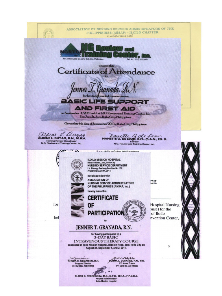Certificates | PDF
