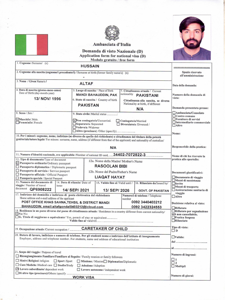 Altaf Hussain All Document's | PDF