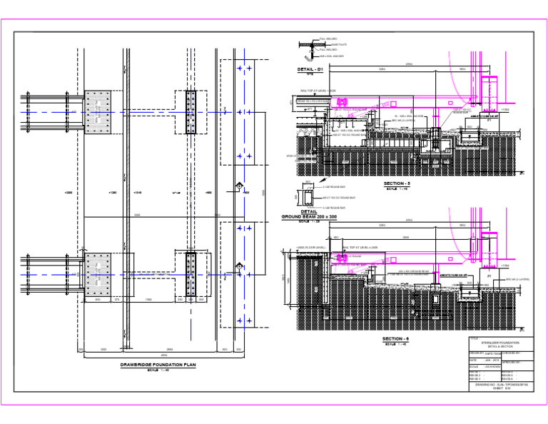 Horizontal Sterilizer Drawbridge Foundation | PDF | Structural ...