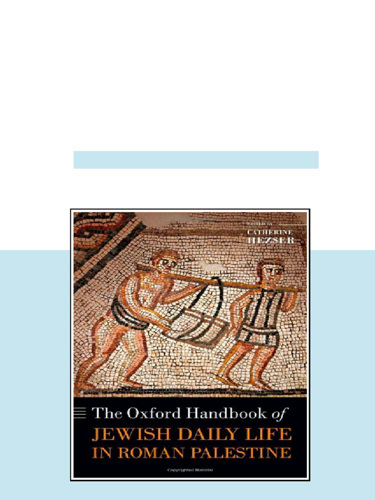 (Ebook) The Oxford Handbook of Jewish Daily Life in Roman Palestine by ...