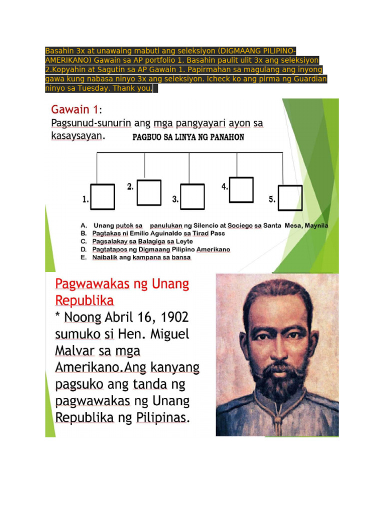Basahin 3x at Unawaing Mabuti Ang Seleksiyon | PDF