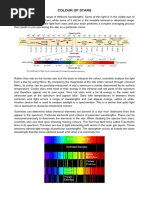 Analyzing Star Spectra with Gizmo | PDF | Stars | Spectral Line