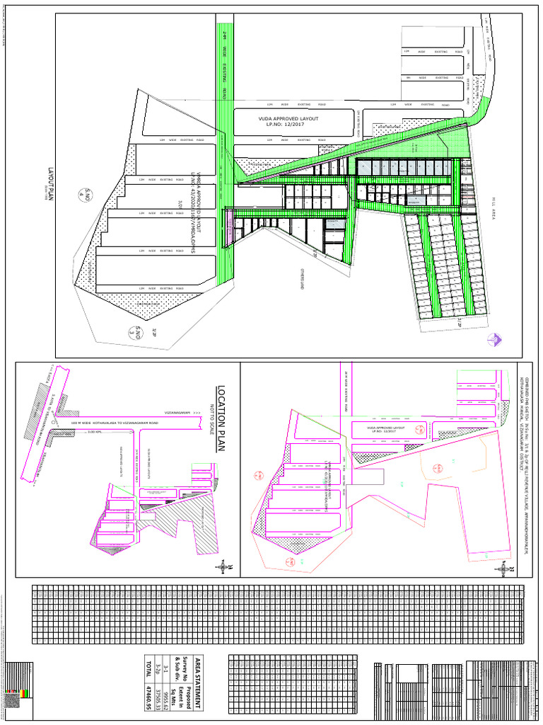 Proposed Layout Plan for Relli Village | PDF