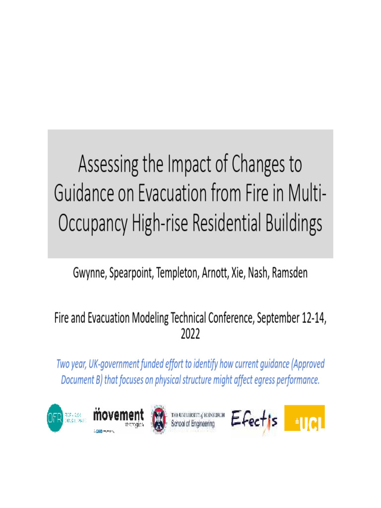 Evacuation Strategies for High-Rise Fires | PDF | Emergency Evacuation ...