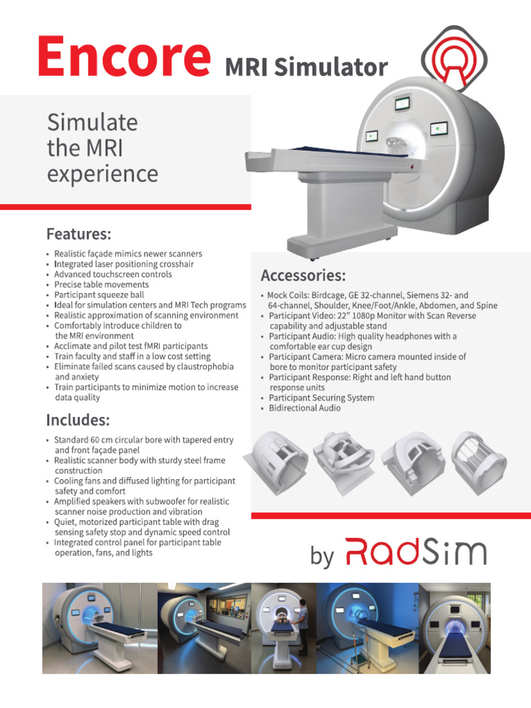 Encore MRI Simulator 2025 1 | PDF