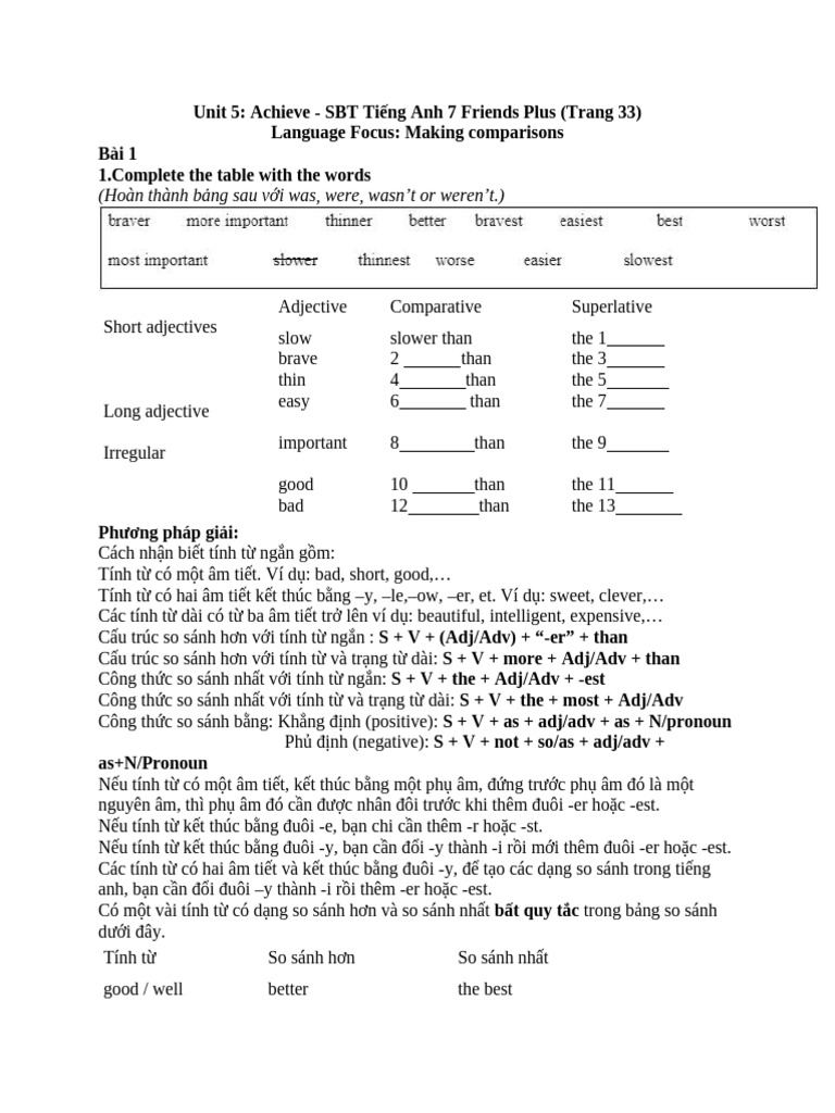 Unit 5 FF 2 | PDF