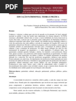 Educação Patrimonial Teoria e Prática