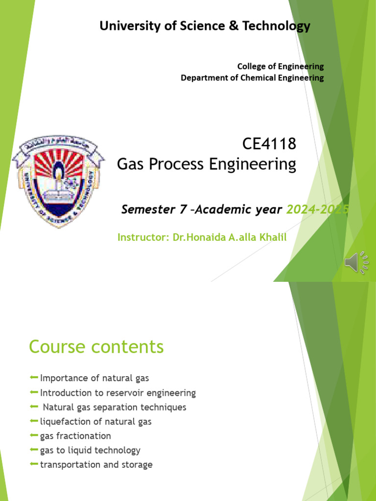 Natural Gas Process Engineering Overview | PDF | Natural Gas | Adsorption