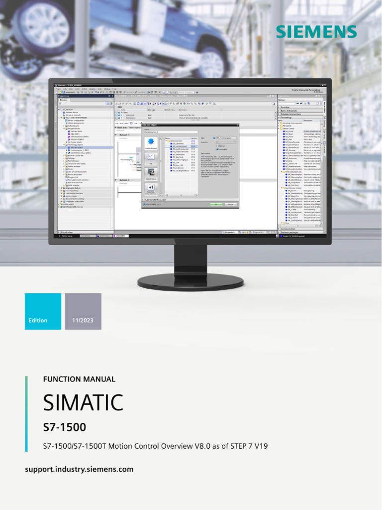 s71500 s71500t Motion Control Overview Function Manual en-US en-US ...
