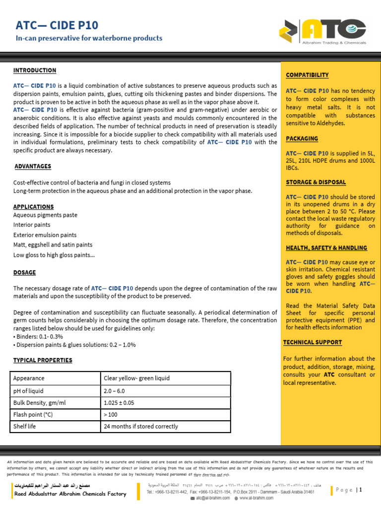 Atc— Cide p10 | PDF | Paint | Materials