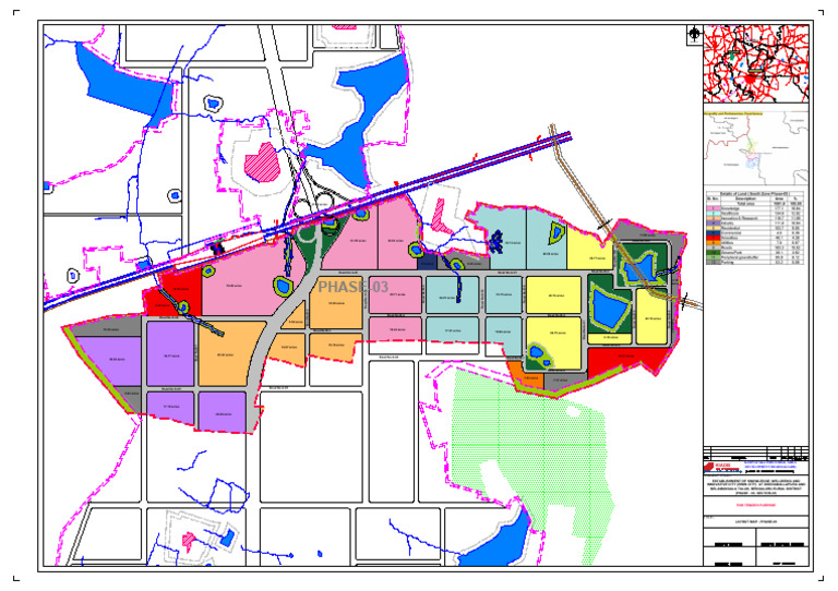 KWIN City Phase-03 Layout Map | PDF