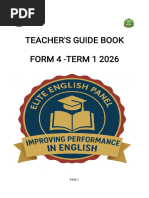 Form 4 English Exam Paper 1 2025 | PDF