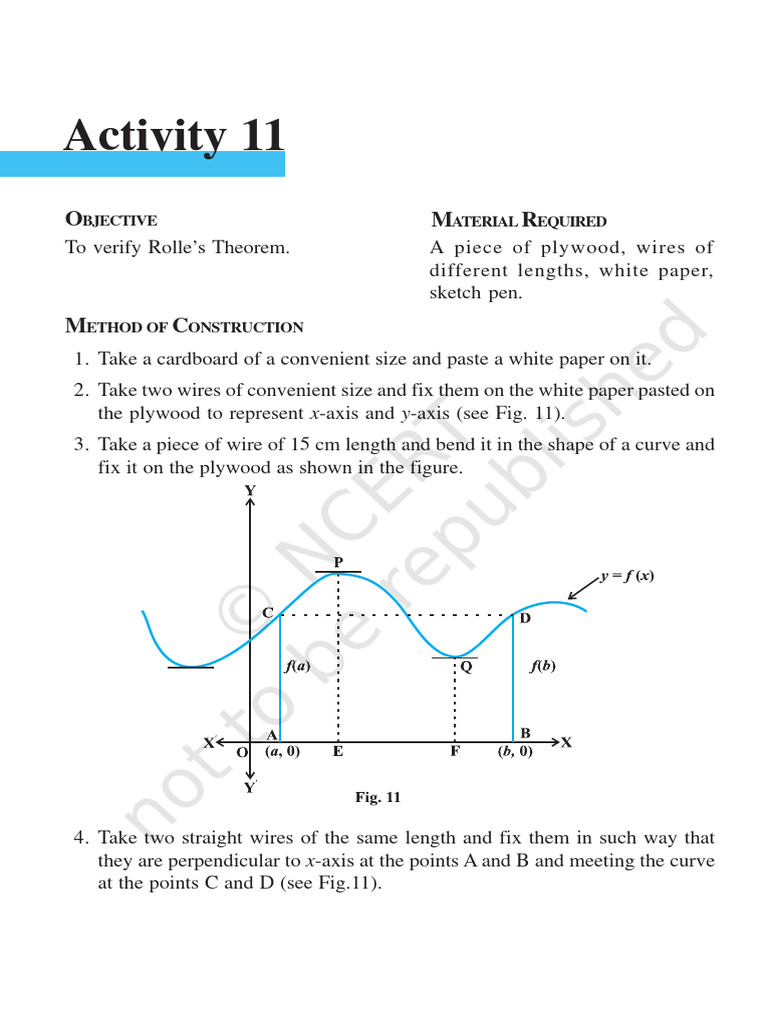 Activity Class 12th Second Part | PDF | Trigonometric Functions | Tangent