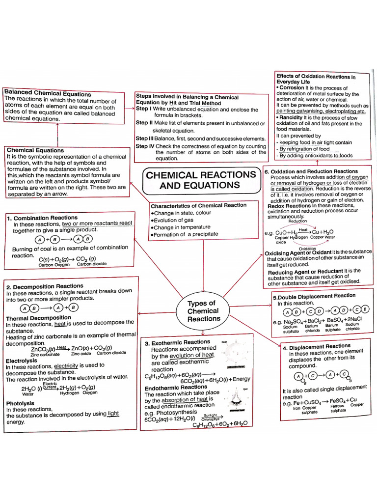 SCIENCE All Chapters Flowchars (1) | PDF