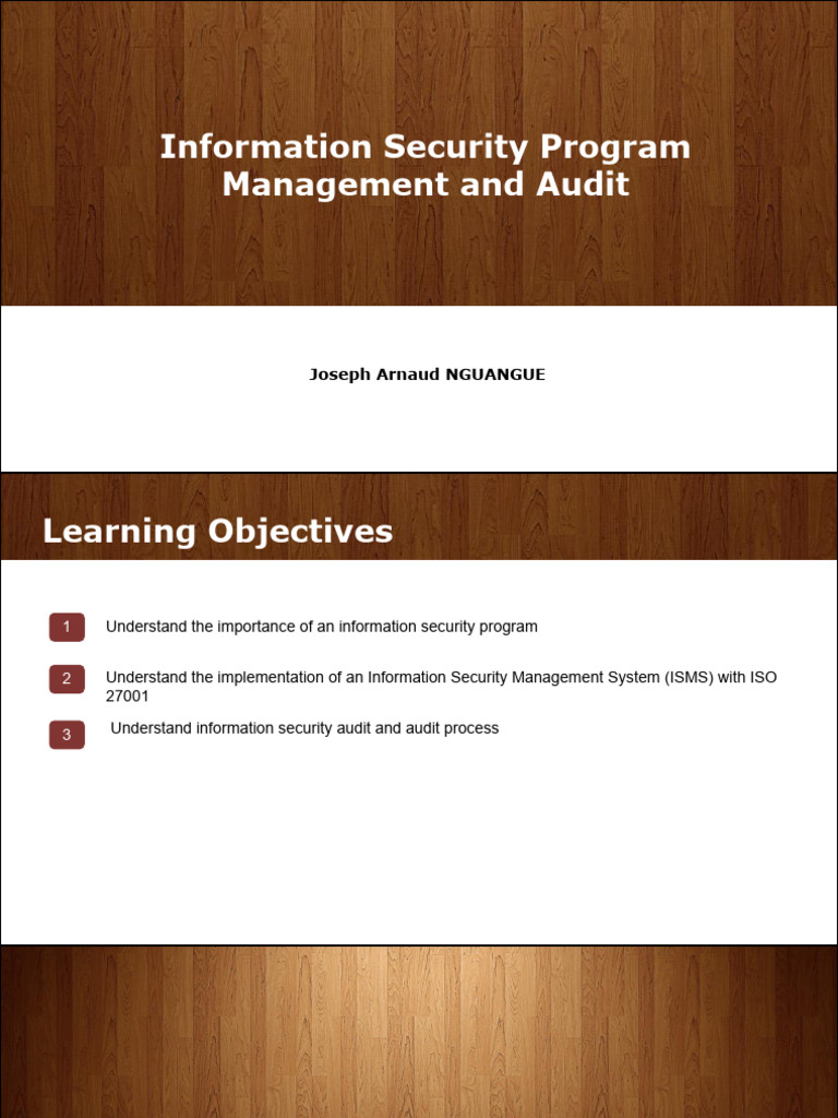 Information Security Governance Guide | PDF | Information Security ...