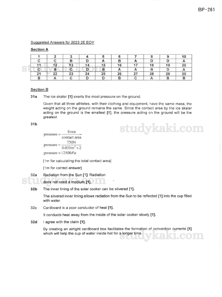 Sec 2 Science Group 3 - Sembawang Secondary EOY 2023 - Study Notes ...