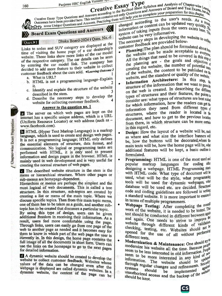 ICT Chapter 4 CQ | PDF