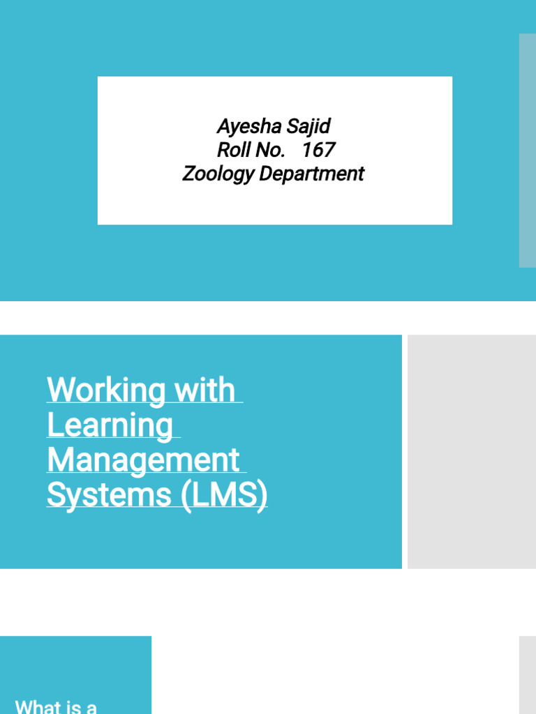 Understanding Learning Management Systems | PDF
