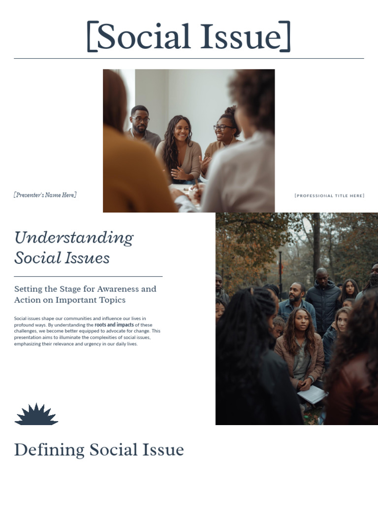 Understanding Social Issues for Change | PDF | Poverty | Poverty ...