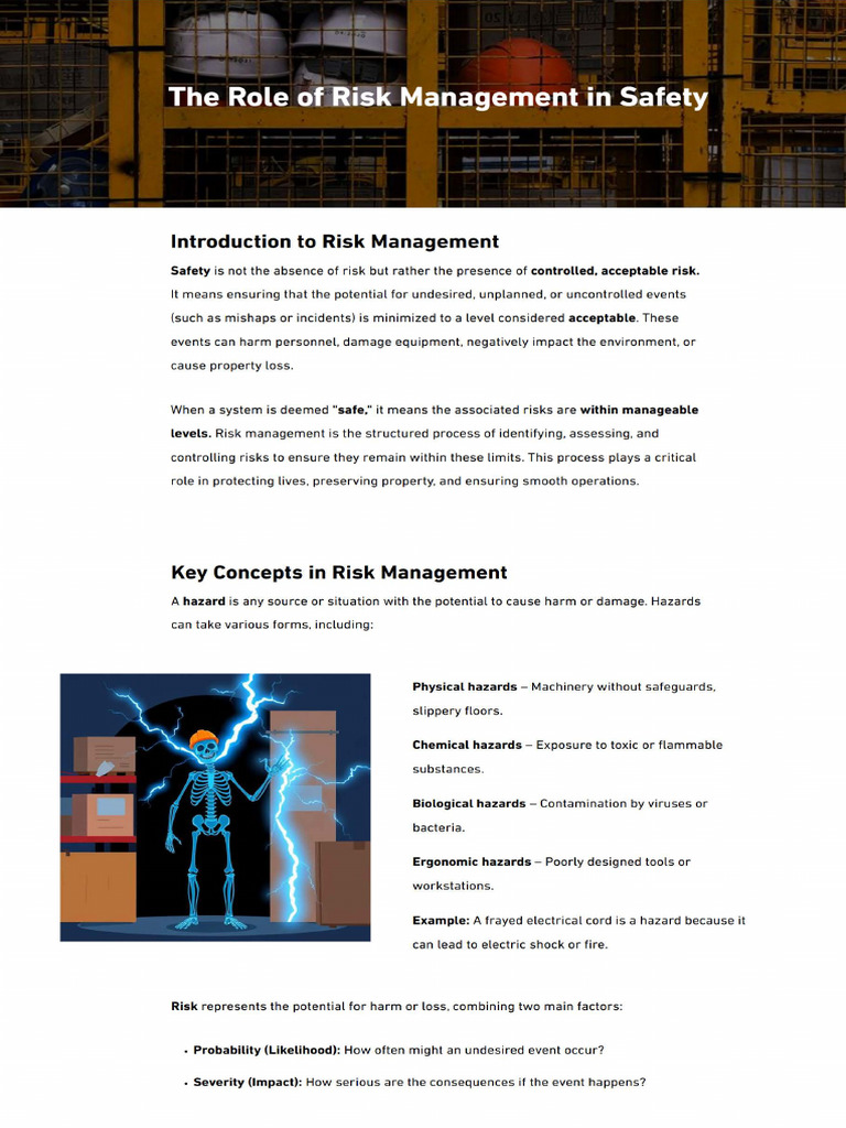Essential Guide to Risk Management | PDF | Risk | Risk Management