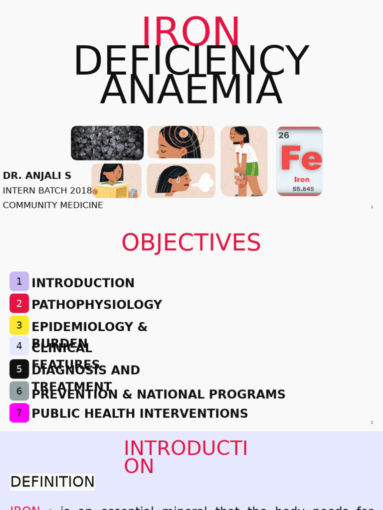 Iron Deficiency Anaemia - Angie | PDF | Anemia | Hemoglobin
