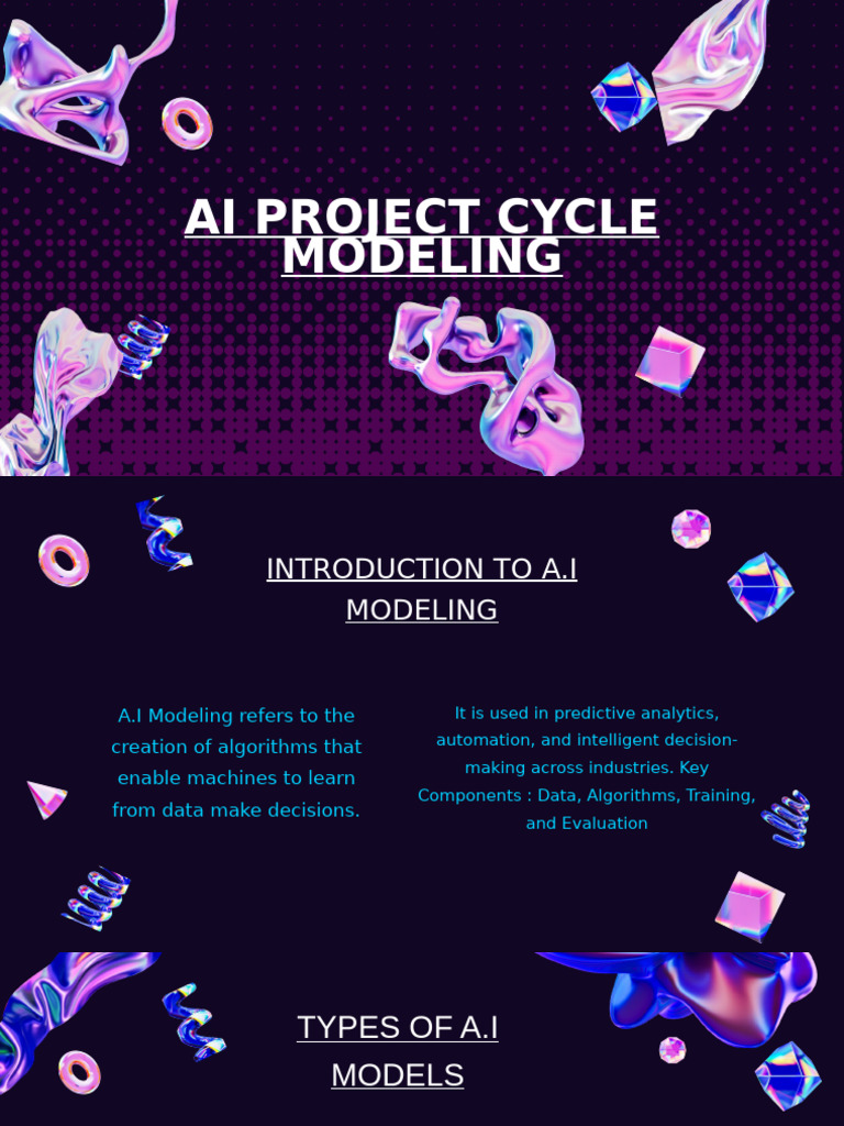 A.I Modeling: Types, Training, and Applications | PDF