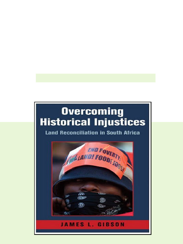 (Ebook) Overcoming Historical Injustices: Land Reconciliation in South ...