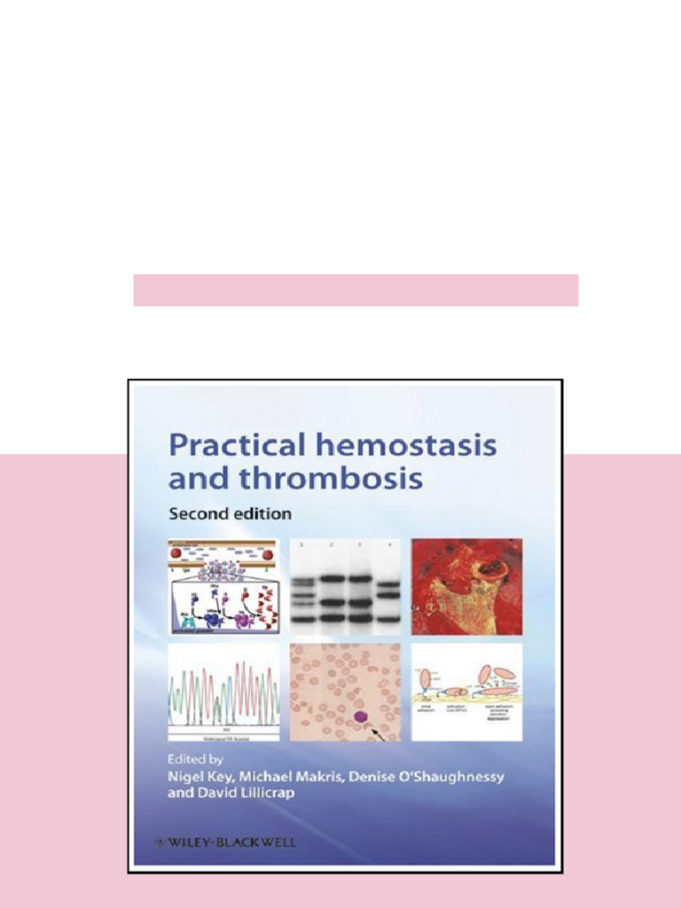 (Ebook) Practical Hemostasis and Thrombosis by Nigel Key, Michael ...