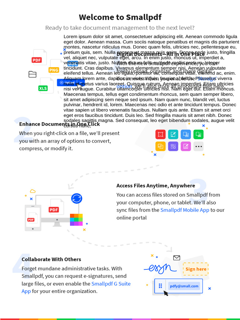 Smallpdf: All-in-One Document Management | PDF | Mobile Computers