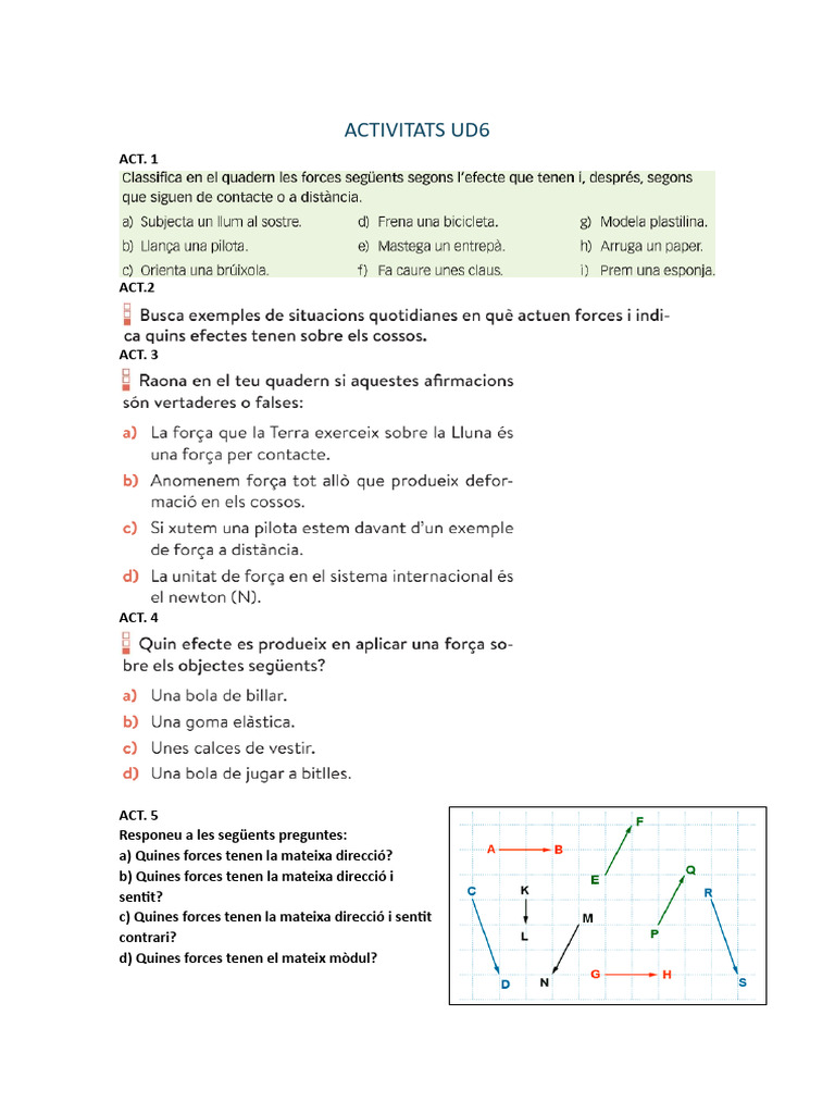 Activitats Extra Ud6 | PDF