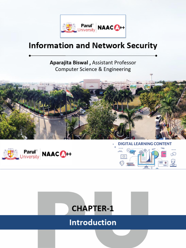 Network Security Concepts and Mechanisms | PDF | Security | Computer ...