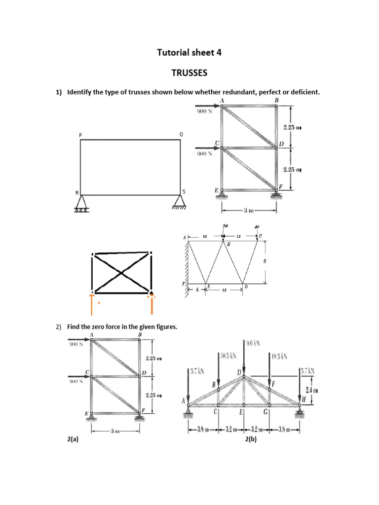 Tutorial Sheet 4 Unit 4 | PDF