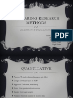 Comparing Research Methods