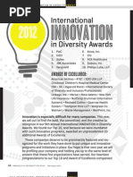 Download Diversity Journal 2012 Innovation Awards by Profiles in Diversity Journal SN97583559 doc pdf