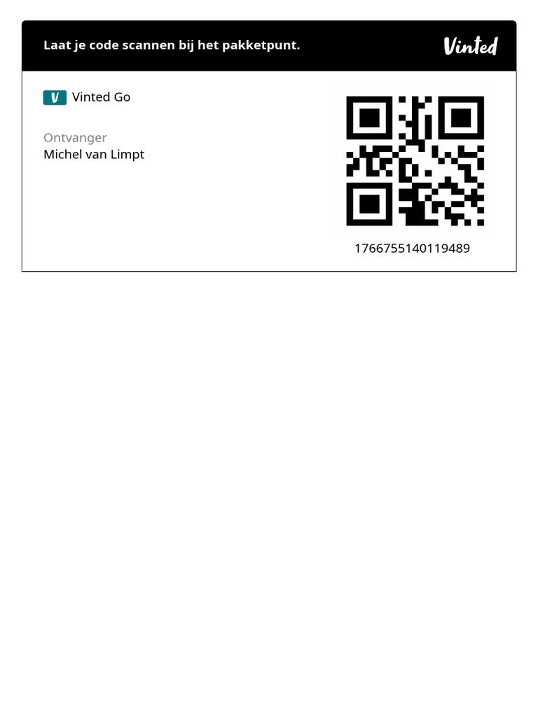 Digitaal Vinted Label 17206219367 | PDF