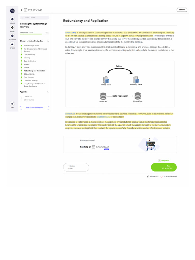 Redundancy - Replication | PDF