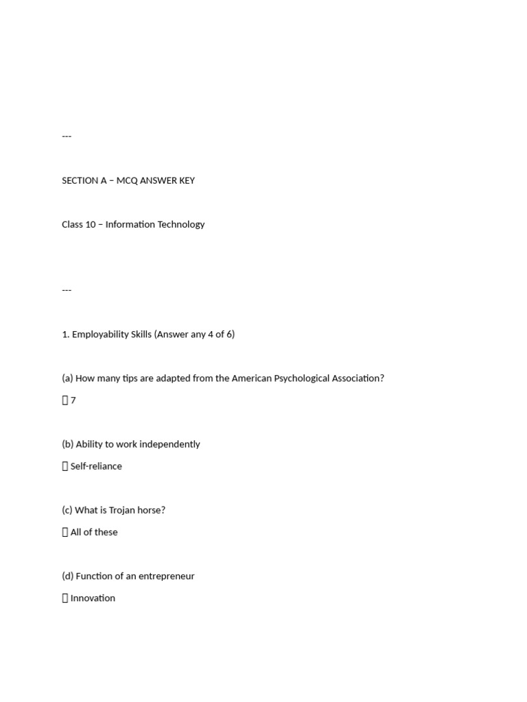 Section A | PDF