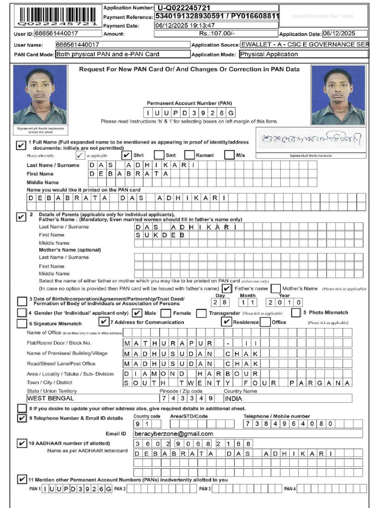 Pan Form | PDF