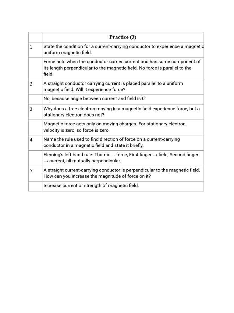 Practice Questions 3 | PDF
