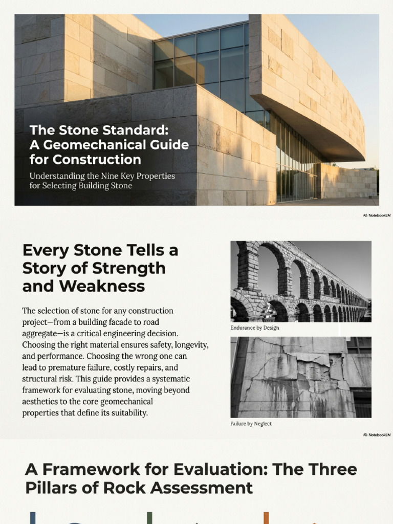 Geomechanics The Nine Stone Properties | PDF