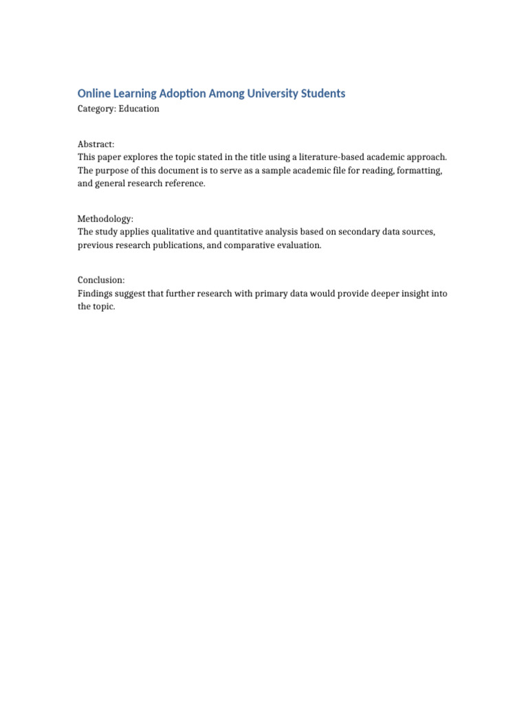 Online Learning Trends in Universities | PDF